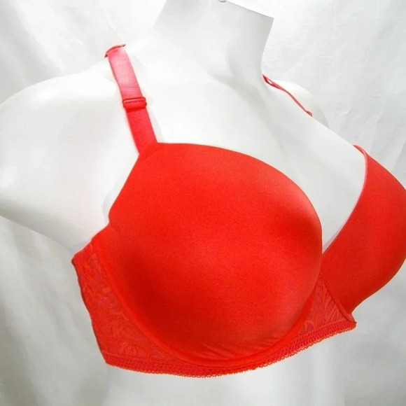 42D Paramour 115011 Carolina Seamless Bra Cayenne Orange NWT - Picture 11 of 11